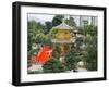 The Gold Pavilion of Absolute Perfection, Wong Tai Sin District, Kowloon, Hong Kong, China-Charles Crust-Framed Photographic Print