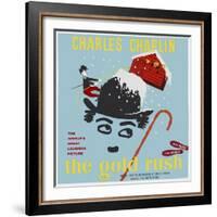 The Gold Rush, 1925, Directed by Charles Chaplin-null-Framed Giclee Print