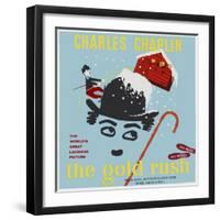 The Gold Rush, 1925, Directed by Charles Chaplin-null-Framed Giclee Print