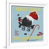 The Gold Rush, 1925, Directed by Charles Chaplin-null-Framed Giclee Print