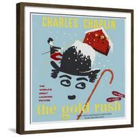 The Gold Rush, 1925, Directed by Charles Chaplin-null-Framed Giclee Print