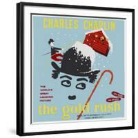 The Gold Rush, 1925, Directed by Charles Chaplin-null-Framed Giclee Print