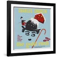 The Gold Rush, 1925, Directed by Charles Chaplin-null-Framed Giclee Print