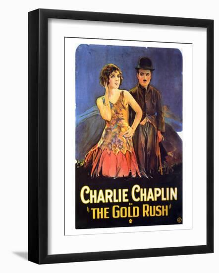 The Gold Rush, 1925-null-Framed Art Print