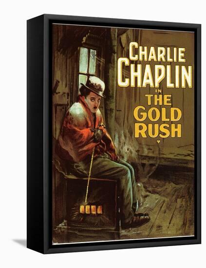 The Gold Rush, 1925-null-Framed Stretched Canvas