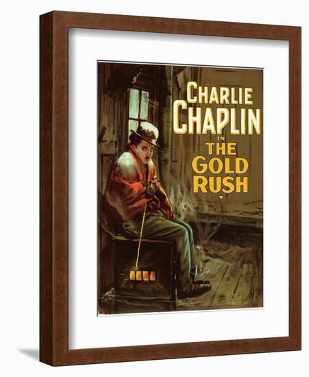 The Gold Rush, 1925-null-Framed Art Print