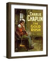The Gold Rush, 1925-null-Framed Art Print