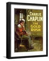 The Gold Rush, 1925-null-Framed Art Print