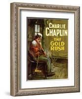 The Gold Rush, 1925-null-Framed Art Print