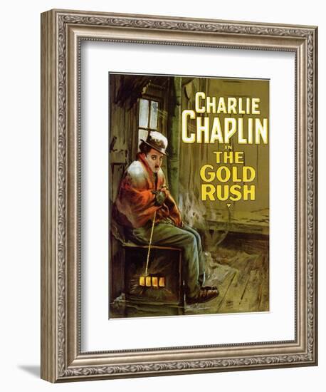 The Gold Rush, 1925-null-Framed Art Print