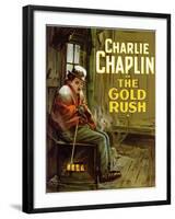 The Gold Rush, 1925-null-Framed Art Print