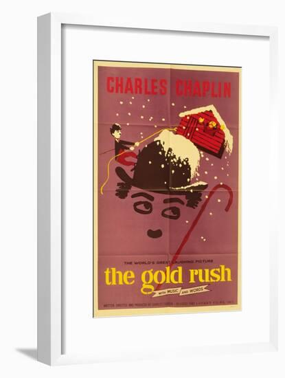 The Gold Rush, 1925-null-Framed Art Print