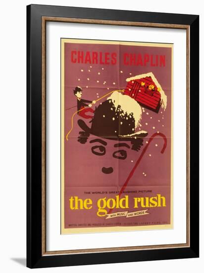 The Gold Rush, 1925-null-Framed Art Print