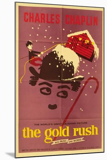 The Gold Rush, 1925-null-Mounted Art Print