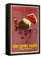 The Gold Rush, 1925-null-Framed Stretched Canvas