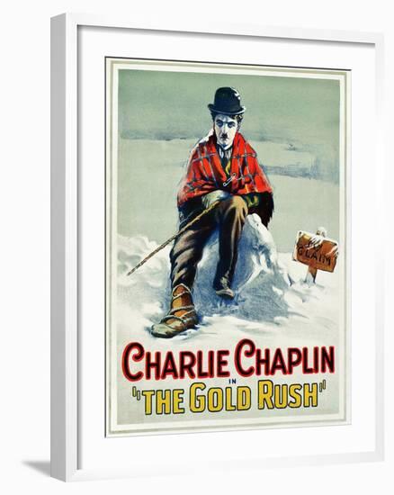 The Gold Rush, 1925-null-Framed Giclee Print