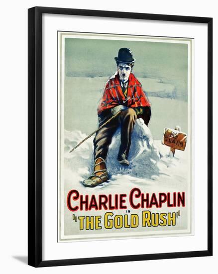 The Gold Rush, 1925-null-Framed Giclee Print