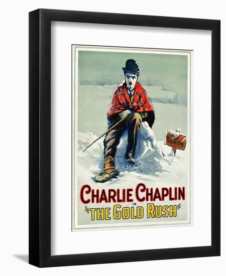 The Gold Rush, 1925-null-Framed Giclee Print