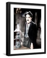 The Gold Rush, Charles Chaplin, 1925-null-Framed Photo