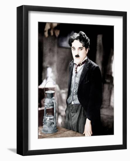 The Gold Rush, Charles Chaplin, 1925-null-Framed Photo