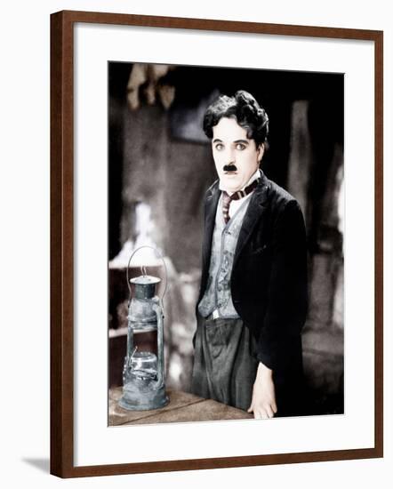 The Gold Rush, Charles Chaplin, 1925-null-Framed Photo