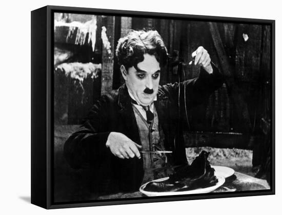 The Gold Rush, Charlie Chaplin, 1925-null-Framed Stretched Canvas