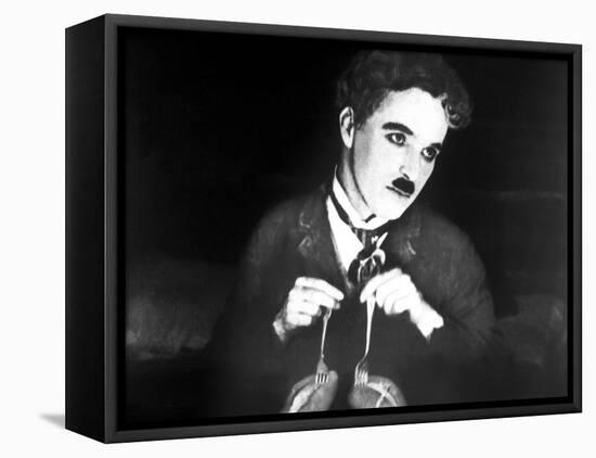 The Gold Rush, Charlie Chaplin, 1925-null-Framed Stretched Canvas