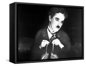 The Gold Rush, Charlie Chaplin, 1925-null-Framed Stretched Canvas