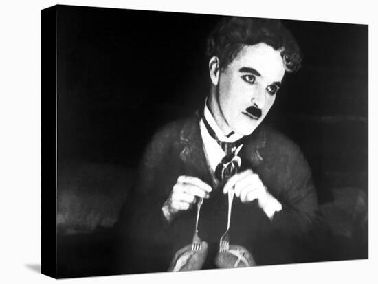 The Gold Rush, Charlie Chaplin, 1925-null-Stretched Canvas