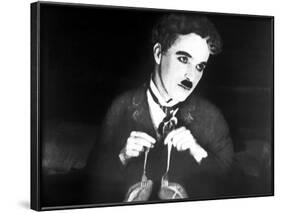 The Gold Rush, Charlie Chaplin, 1925-null-Framed Photo