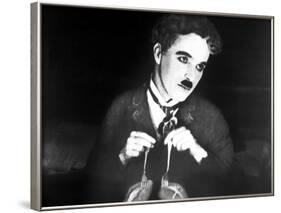 The Gold Rush, Charlie Chaplin, 1925-null-Framed Photo