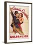 The Gold Rush, German Movie Poster, 1925-null-Framed Art Print