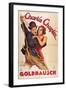 The Gold Rush, German Movie Poster, 1925-null-Framed Art Print