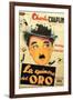 The Gold Rush, Spanish Movie Poster, 1925-null-Framed Art Print