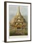 The Gold Temple of the Principal Idol Guadma at Rangoon Plate 7 from "Rangoon Views"-Joseph Moore-Framed Giclee Print