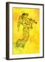 The Golden Angel, 1970s-George Adamson-Framed Giclee Print