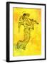 The Golden Angel, 1970s-George Adamson-Framed Giclee Print