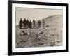 The Golden Arena On Gruett Hill Rawhide Nevada-P.E. Larson-Framed Art Print