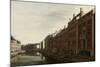 The 'Golden Bend' in the Herengracht, Amsterdam as Seen from the West, 1672-Gerrit Adriaensz Berckheyde-Mounted Giclee Print