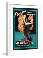 The Golden Butterfly: Kellar's Latest Wonder-null-Framed Art Print