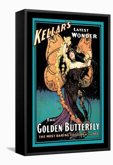 The Golden Butterfly: Kellar's Latest Wonder-null-Framed Stretched Canvas