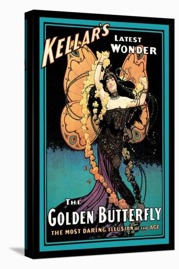 The Golden Butterfly: Kellar's Latest Wonder-null-Stretched Canvas