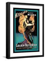 The Golden Butterfly: Kellar's Latest Wonder-null-Framed Art Print