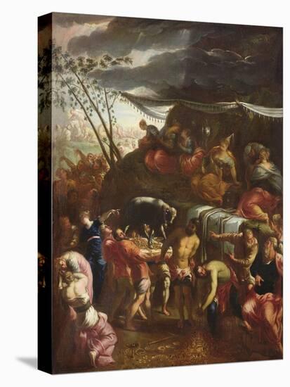 The Golden Calf (Oil on Canvas)-Italian School-Stretched Canvas