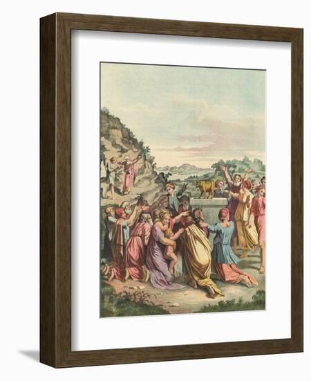 The Golden Calf-Eugene Ronjat-Framed Art Print