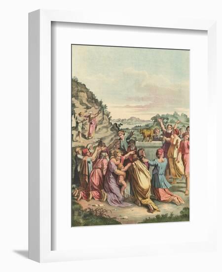 The Golden Calf-Eugene Ronjat-Framed Art Print