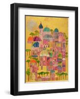 The Golden City, 1993-94-Laila Shawa-Framed Giclee Print