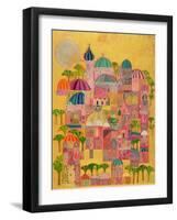 The Golden City, 1993-94-Laila Shawa-Framed Giclee Print