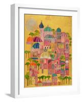 The Golden City, 1993-94-Laila Shawa-Framed Giclee Print