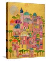 The Golden City, 1993-94-Laila Shawa-Stretched Canvas